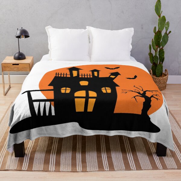 Item preview, Haunted House and Full Moon designed and sold by MagnoliaLake.
