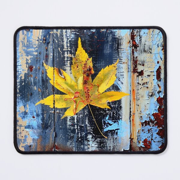 Item preview, Maple leaf rusty surface designed and sold by G-M-Designs.