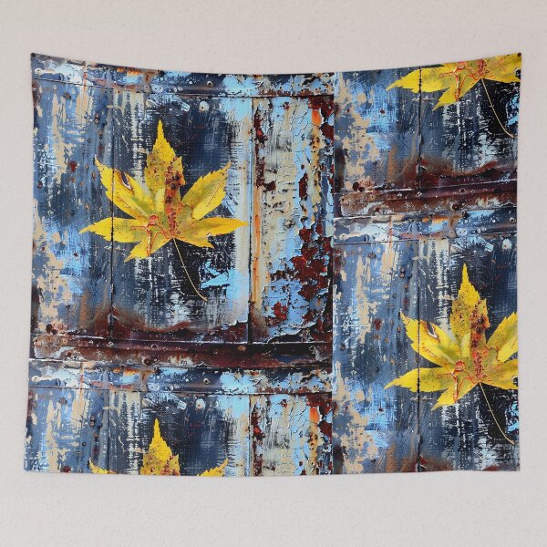Item preview, Maple leaf rusty surface designed and sold by G-M-Designs.