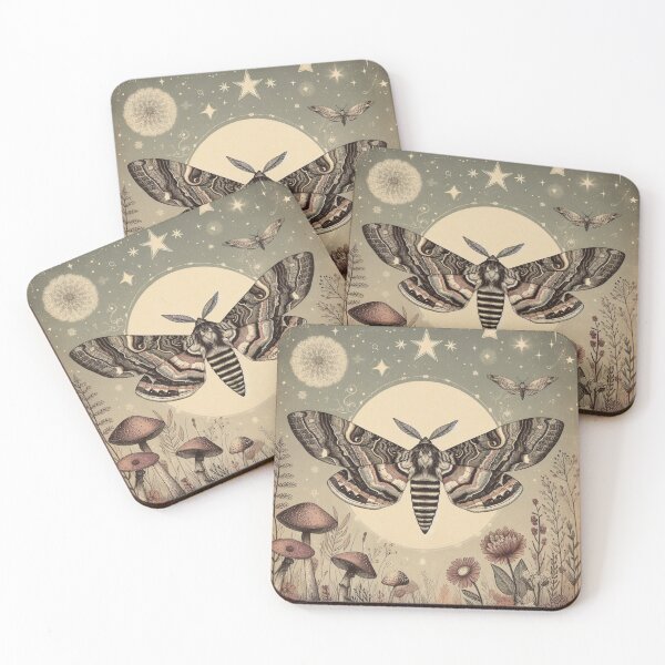 Item preview, Moths designed and sold by ThatRockChic.