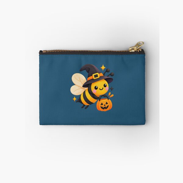 Item preview, Cute Halloween Bee Witch Kawaii Pumpkin Funny Spooky Gift designed and sold by StickyDelights.