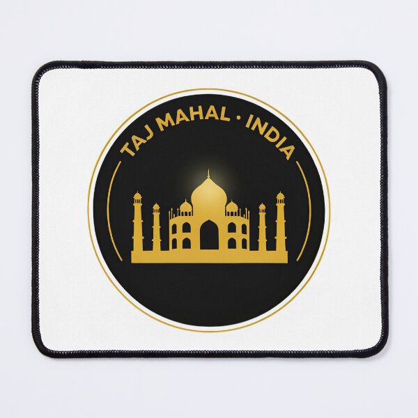 Item preview, Taj Mahal Crest — India Circular Badge Logo designed and sold by Shutter-Dragon.