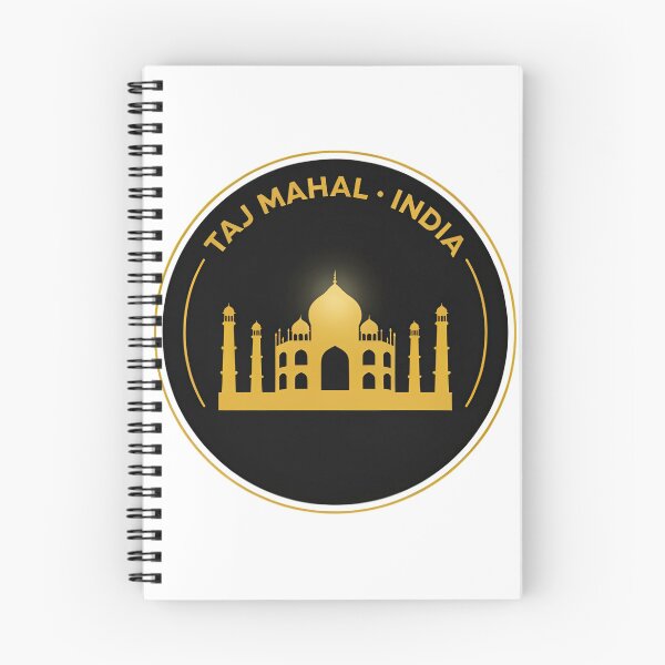Item preview, Taj Mahal Crest — India Circular Badge Logo designed and sold by Shutter-Dragon.