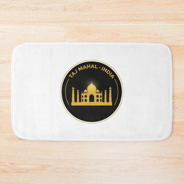 Item preview, Taj Mahal Crest — India Circular Badge Logo designed and sold by Shutter-Dragon.