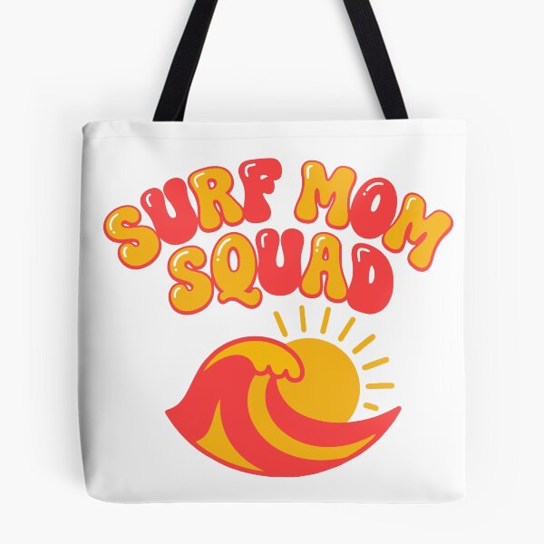 Item preview, Surf Mom Squad Groovy Retro Wave Sun Design designed and sold by NUSA NIPA.