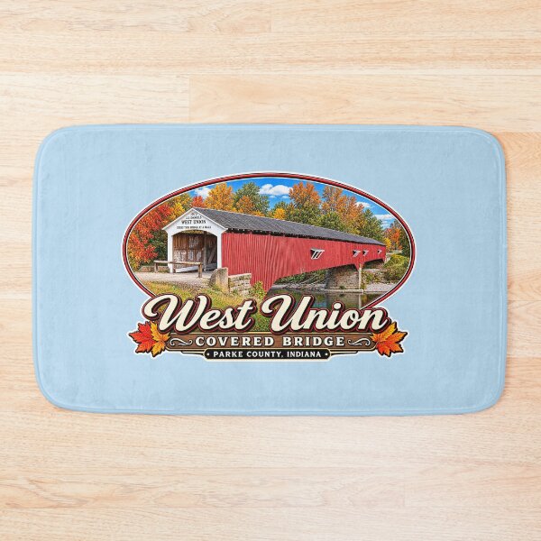 Item preview, West Union Covered Bridge - Americana Series designed and sold by gotucoveredart.