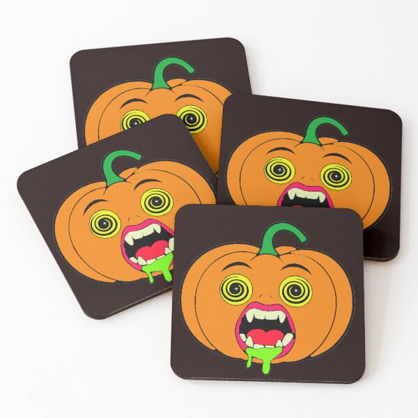 Item preview, Neon Panic Pumpkin designed and sold by darametzgerart.