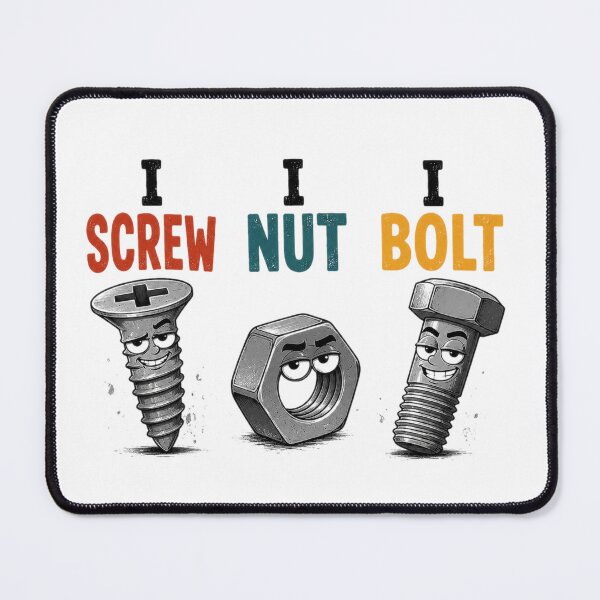 Item preview, I Screw I Nut I Bolt Mechanic designed and sold by MotylekAnia.