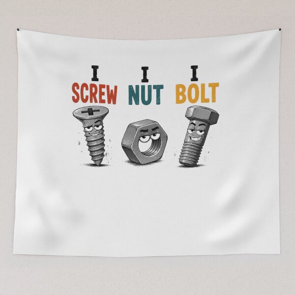 Item preview, I Screw I Nut I Bolt  Mechanic  designed and sold by MotylekAnia.