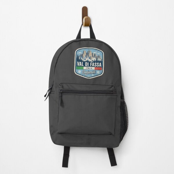 Item preview, Val di Fassa Italy Italia Ski Skiing Dolomites Sticker TShirt 02 designed and sold by OuterShellUK.