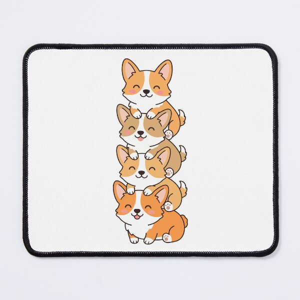 Item preview, Kawaii Corgi Stack – Cute Colorful Corgi Puppy Collection designed and sold by AliveStyle.