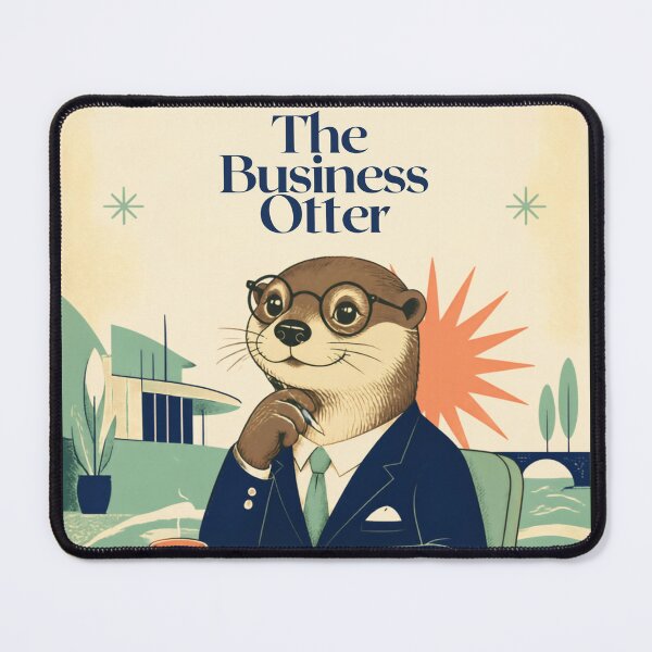 Item preview, The Business Otter designed and sold by Holy JM Designs.