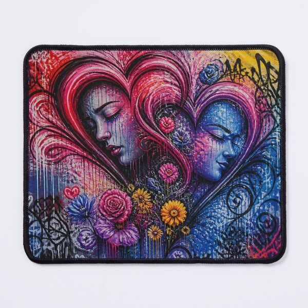 Item preview, Two Souls Entwined Heart Bloom designed and sold by Lespribos .