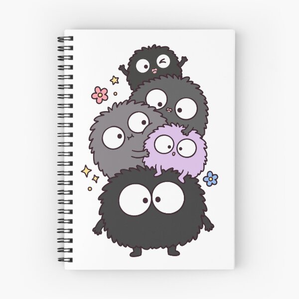 Item preview, Kawaii Fuzzy Monster Stack – Cute Quirky Creature Collection designed and sold by AliveStyle.
