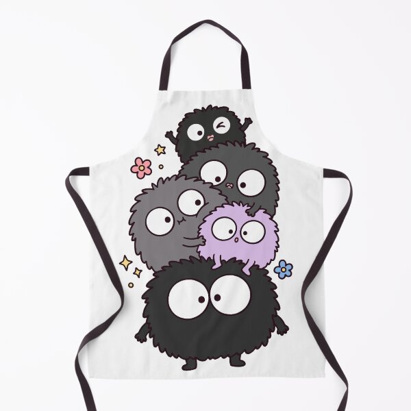 Item preview, Kawaii Fuzzy Monster Stack – Cute Quirky Creature Collection designed and sold by AliveStyle.