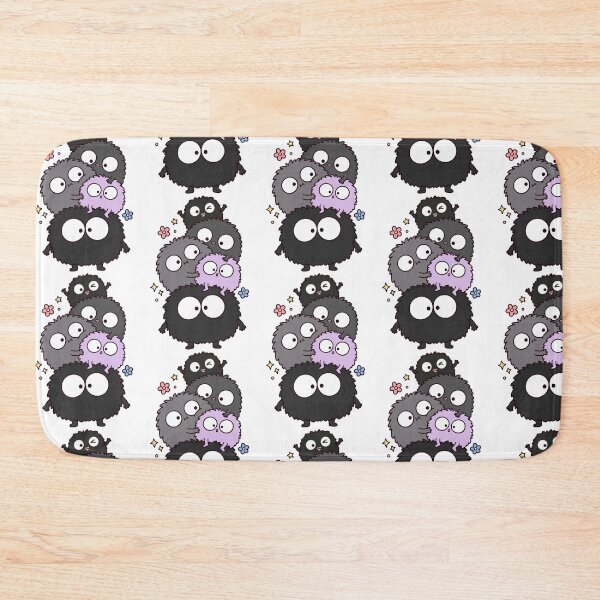 Item preview, Kawaii Fuzzy Monster Stack – Cute Quirky Creature Collection designed and sold by AliveStyle.