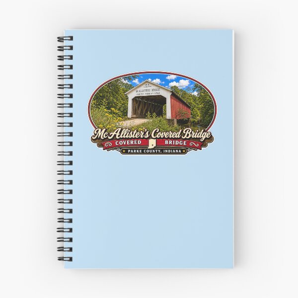 Item preview, McAllister's Covered Bridge - Americana Series designed and sold by gotucoveredart.