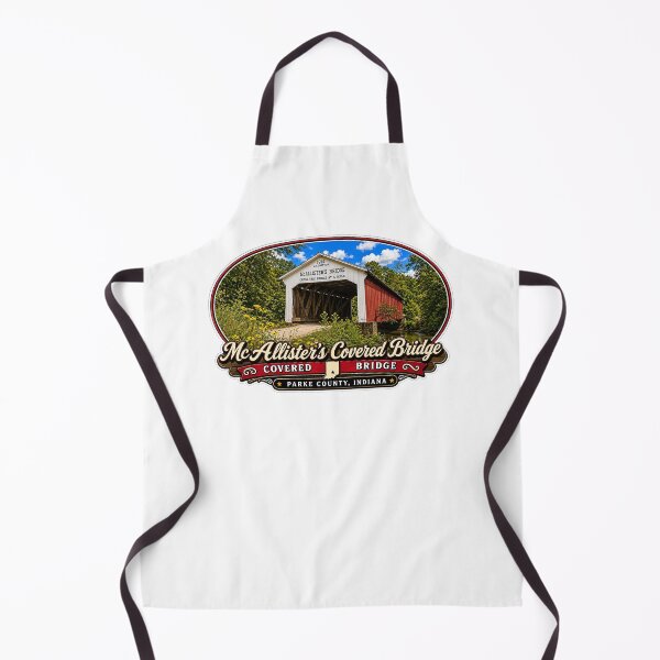 Item preview, McAllister's Covered Bridge - Americana Series designed and sold by gotucoveredart.