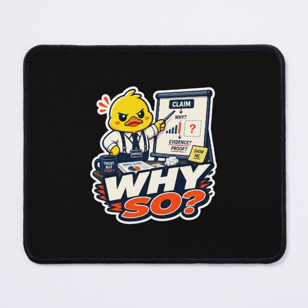 Item preview, WHY SO? designed and sold by Consulting Ducks.