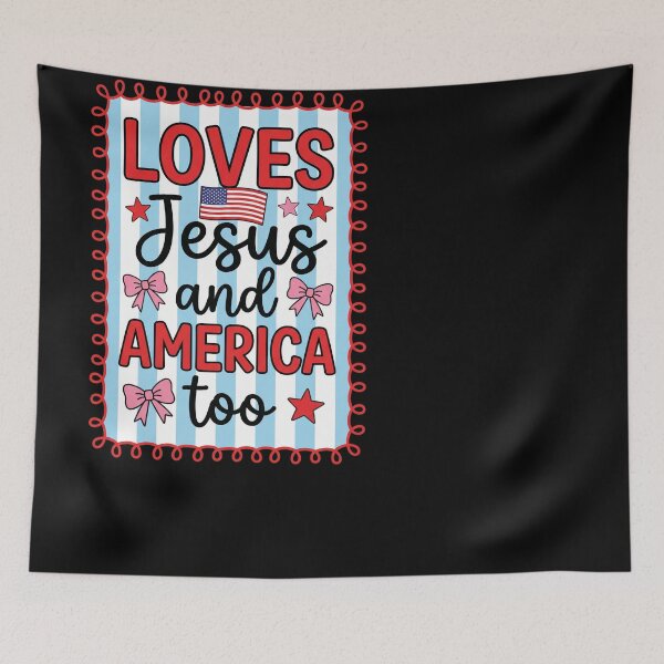 Item preview, Loves Jesus And America too designed and sold by Parallel Label .