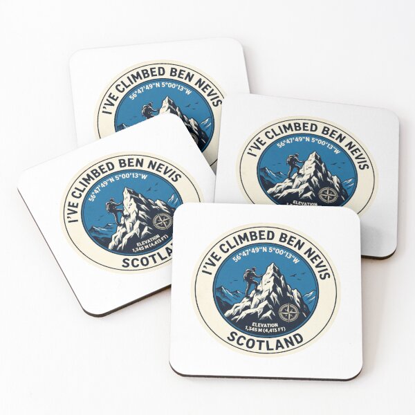 Item preview, I've Climbed Ben Nevis Scotland Highest Peak Elevation 1345m designed and sold by jeshands.