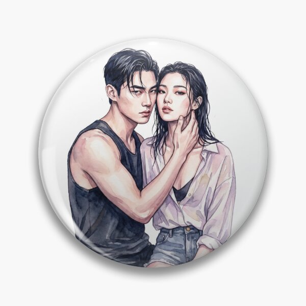 Item preview, Copy of Watercolor  Sticker:  Between Us    designed and sold by  BoomPoster.