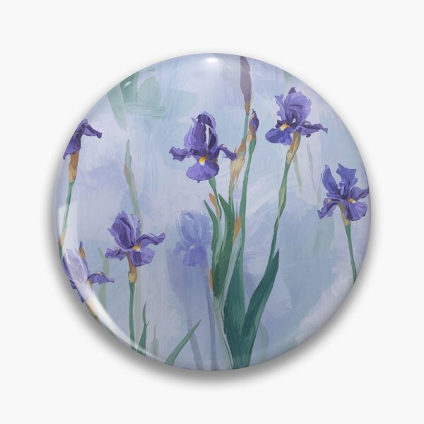 Item preview, Iris Fields - Purple Bloom designed and sold by DuliDoodles.