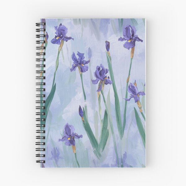 Item preview, Iris Fields - Purple Bloom designed and sold by DuliDoodles.
