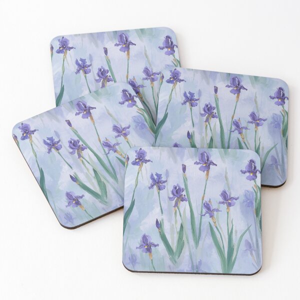 Item preview, Iris Fields - Purple Bloom designed and sold by DuliDoodles.