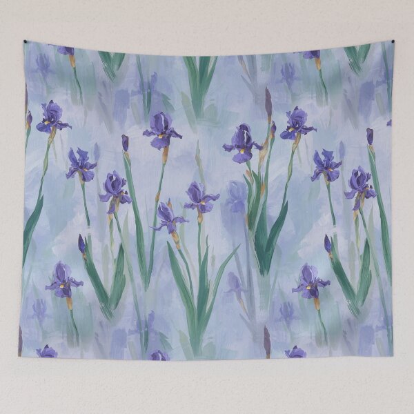 Item preview, Iris Fields - Purple Bloom designed and sold by DuliDoodles.