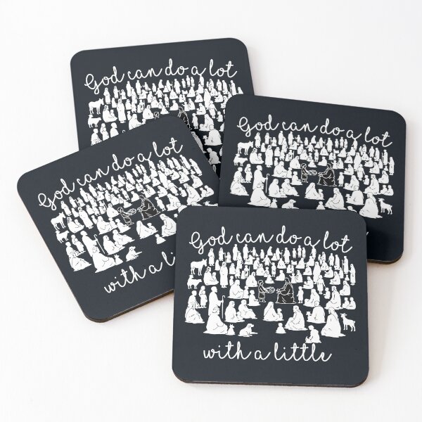 Item preview, God Can Do A Lot With A Little Feeding 5000 Miracle designed and sold by AnhaPhysic.