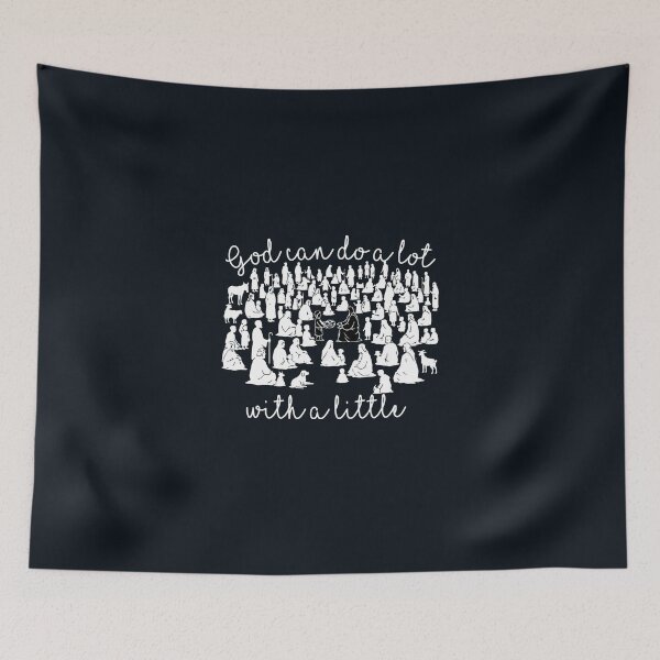 Item preview, God Can Do A Lot With A Little Feeding 5000 Miracle designed and sold by AnhaPhysic.