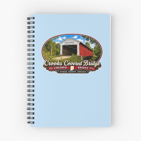 Item preview, Crook's Covered Bridge - Americana Series designed and sold by gotucoveredart.