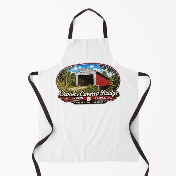 Item preview, Crook's Covered Bridge - Americana Series designed and sold by gotucoveredart.