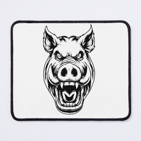 Item preview, wild boar head designed and sold by YOUNG DREAM STORE.