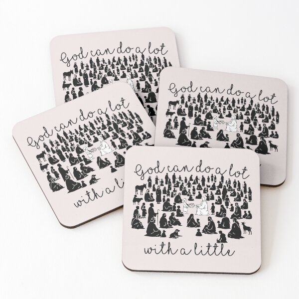 Item preview, God Can Do A Lot With A Little Feeding 5000 Miracle designed and sold by AnhaPhysic.