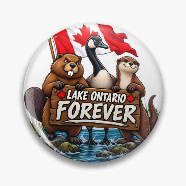 Item preview, Lake Ontario Great Lakes Vintage Travel Aesthetic Retro Map Illustration | Limited Edition designed and sold by Quuzzy.