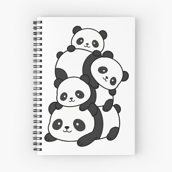 Item preview, Kawaii Panda Stack – Cute Chubby Panda Collection designed and sold by AliveStyle.