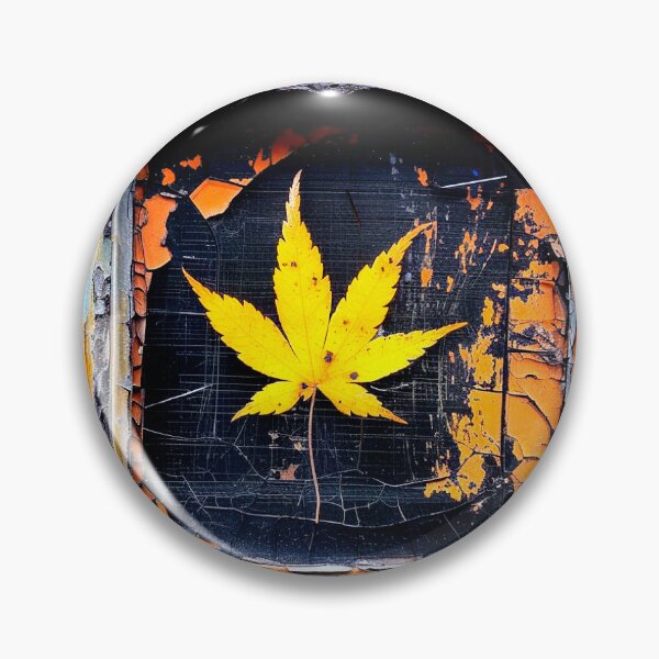 Item preview, Maple leaf rusty surface designed and sold by G-M-Designs.