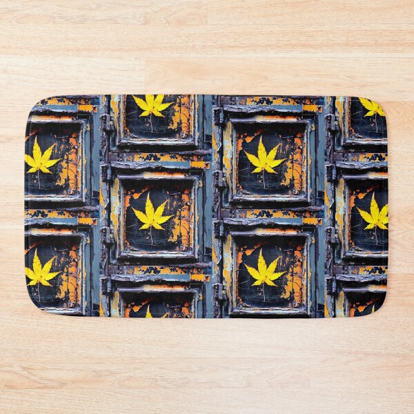 Item preview, Maple leaf rusty surface designed and sold by G-M-Designs.