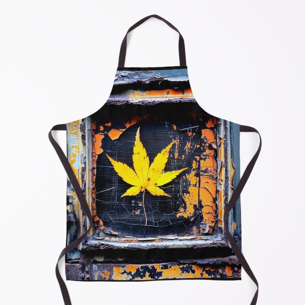 Item preview, Maple leaf rusty surface designed and sold by G-M-Designs.