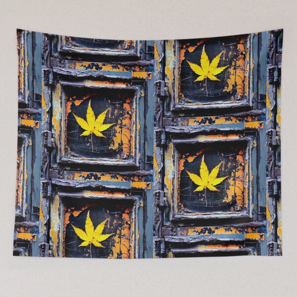 Item preview, Maple leaf rusty surface designed and sold by G-M-Designs.