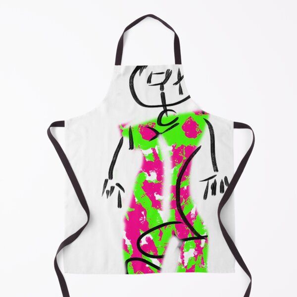 Item preview, Abstract Neon Punk Girl Sketch designed and sold by PixelAlps.