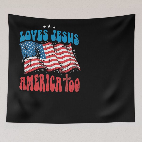 Item preview, Loves Jesus And America too designed and sold by Parallel Label .