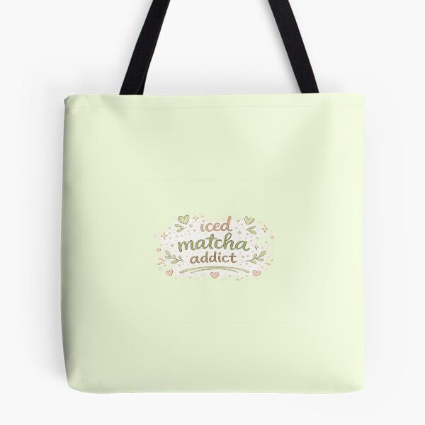 Item preview, Iced Matcha Addict Cute Matcha Lover Pastel Aesthetic Design designed and sold by My Gluten Free Life UK.