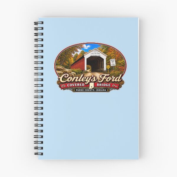 Item preview, Conley's Ford Covered Bridge - Americana Series designed and sold by gotucoveredart.