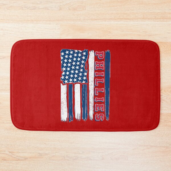 Item preview, Vintage Phillies US Flag Distressed Sports Fan Team Spirit designed and sold by RockTheFeal.