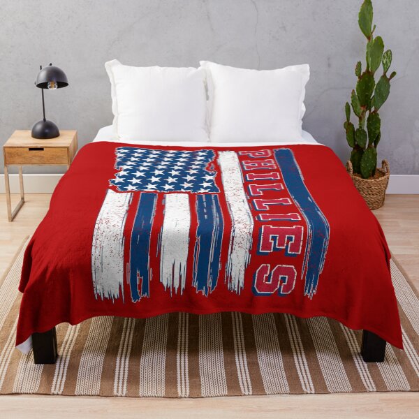 Item preview, Vintage Phillies US Flag Distressed Sports Fan Team Spirit designed and sold by RockTheFeal.