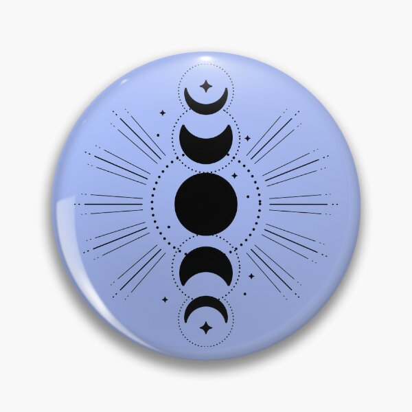 Item preview, Moon Phases - Black designed and sold by AndreSimplePoly.