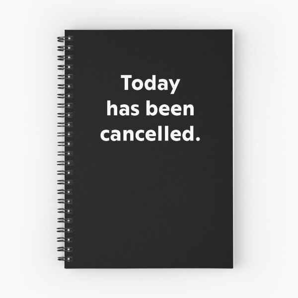 Item preview, Today has been cancelled. designed and sold by upliv.